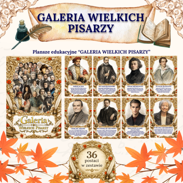 galeria wielkich pisarzy