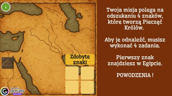 Pakiet Escape Room Historia Klasa 5 - Zaginiony diadem księżnej Dobrawy + Tajemnica zaginionej pieczęci + Tropem rzymskiego legionu
