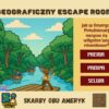 10 Pakiet escape roomów z geografii – Europa i Ameryki