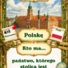 Gra edukacyjna „Ja mam… Kto ma...?” – Państwa i stolice Europy