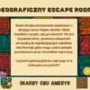 Escape Room Ameryka – Skarby obu Ameryk (klasa 8)
