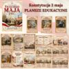 2 Pakiet Konstytucja 3 maja (plansze edukacyjne + girlanda + dyplomy)
