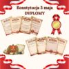 4 Pakiet Konstytucja 3 maja (plansze edukacyjne + girlanda + dyplomy)