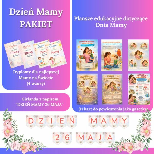 5 Mama – Największa Bohaterka” – Pakiet na Dzień Mamy