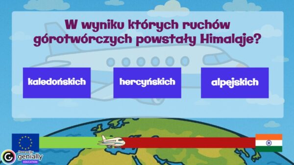 Pakiet escape roomów z geografii – Azja i Ameryki