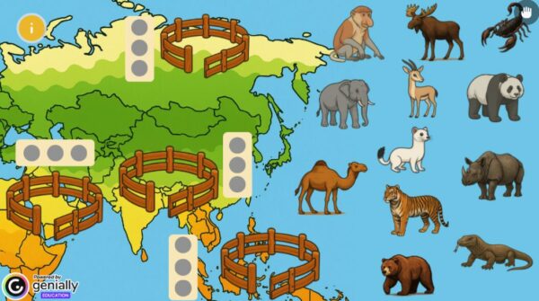 Pakiet escape roomów z geografii – Azja i Ameryki