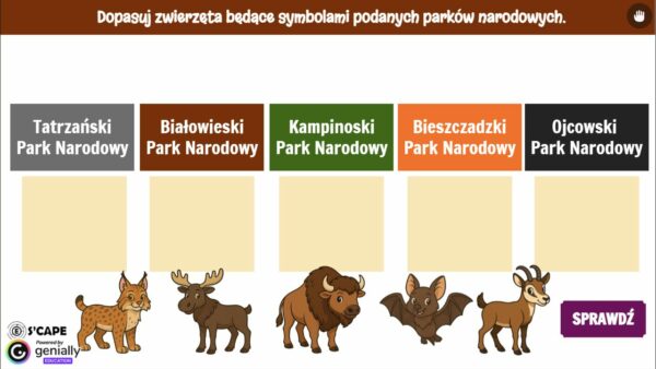 Escape Room Geografia – Tajemnica Czterech Żywiołów (klasa 7)