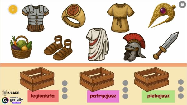 Pakiet Escape Room Historia klasa 5 – Tajemnica zaginionej pieczęci + Tropem rzymskiego legionu