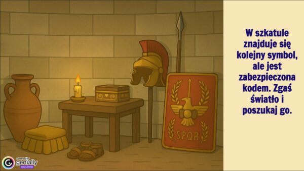 Zrzut ekranu 2025-12-09 201604 Escape Room Starożytny Rzym – Tropem rzymskiego legionu (klasa 5)