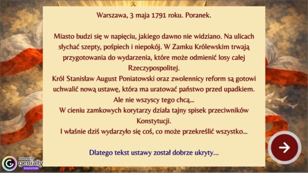Zrzut ekranu 2026-04-06 140919 Escape Room Konstytucja 3 Maja – Misja: Uratować Rzeczpospolitą
