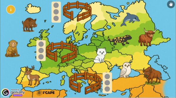 Escape Room Europa – Europa pełna tajemnic (klasa 6)