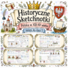 Sketchnotki Historia klasa 5 – Polska w XIII–XV wieku