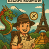 Plakat-Ameryki-Europa-Azja Pakiet escape roomów z geografii – Europa, Azja i Ameryki