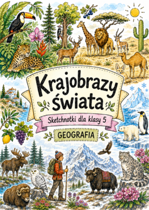sketchnotki-klasa-5-krajobrazy-świata