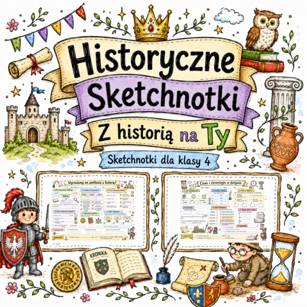 1 Sketchnotki Historia klasa 4 – Z historią na Ty (nowa PP)