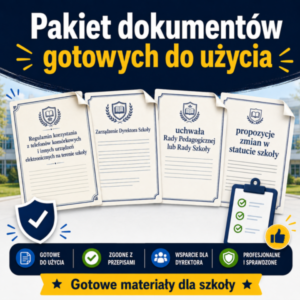 3 Telefony w szkole 2026 - kompletny pakiet dokumentów i materiałów edukacyjnych