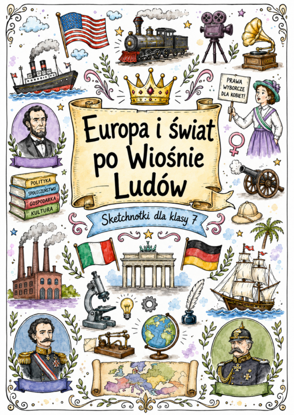 Europa i świat po Wiośnie Ludów - plakat