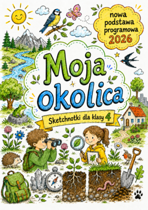 Moja okolica - plakat Sketchnotki Przyroda klasa 4 – Moja okolica (nowa PP)
