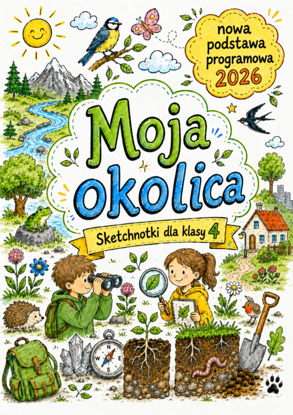 Sketchnotki Przyroda klasa 4 – Moja okolica (nowa PP)