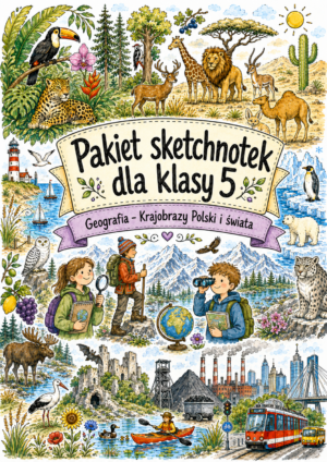 Pakiet geografia klasa 5 - plakat
