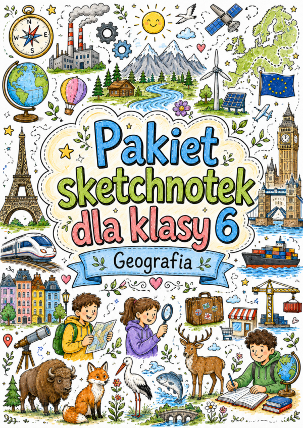 Pakiet geografia klasa 6 - plakat