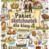 Pakiet sketchnotek Historia klasa 4