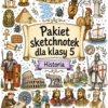 Pakiet sketchnotek Historia klasa 5