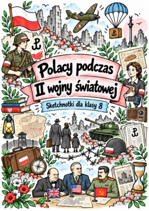 Polacy podczas II wojny światowej - plakat Polacy podczas II wojny światowej - plakat