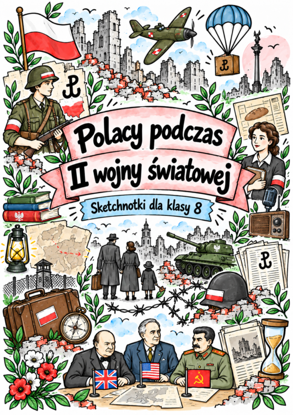 Polacy podczas II wojny światowej - plakat