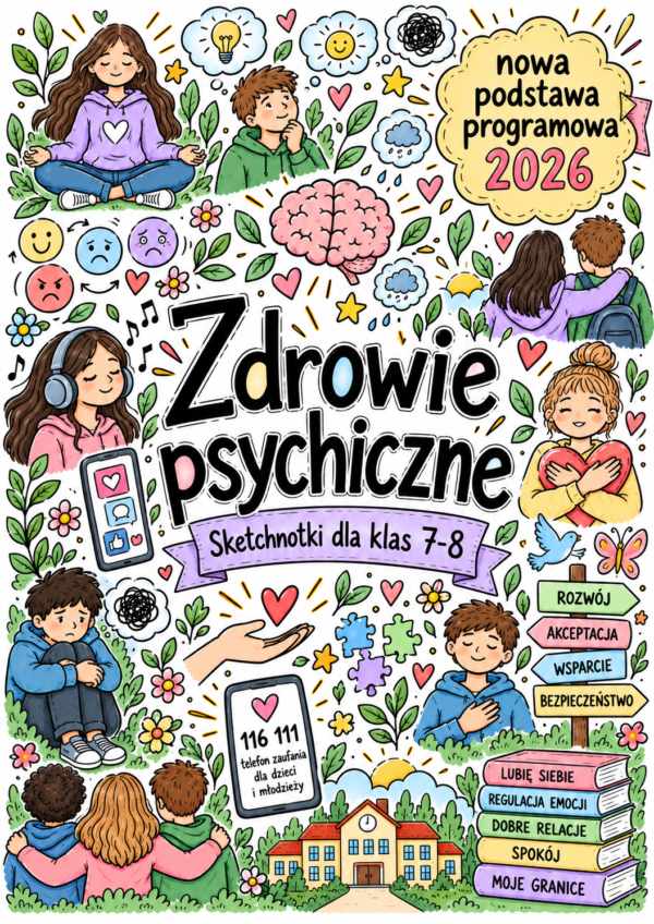 Zdrowie psychiczne - plakat 7-8 Zdrowie psychiczne - plakat 7-8