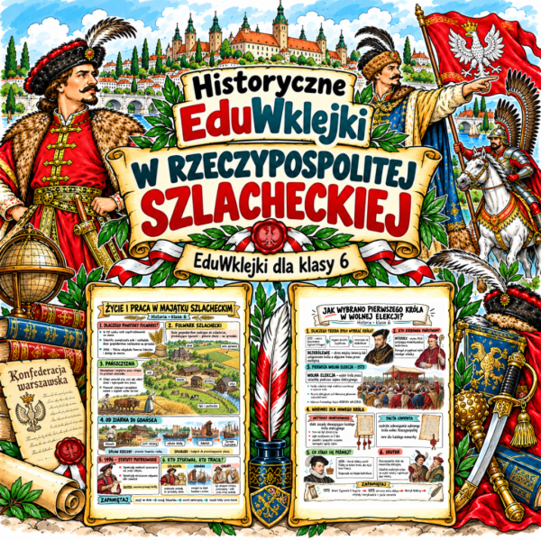 1 EduWklejki Historia klasa 6 – W Rzeczypospolitej szlacheckiej