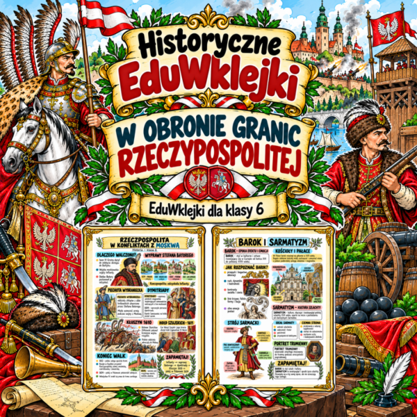 1 EduWklejki Historia klasa 6 – W obronie granic Rzeczypospolitej