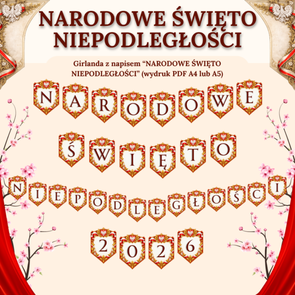 4 Narodowe Święto Niepodległości - pakiet materiałów edukacyjnych