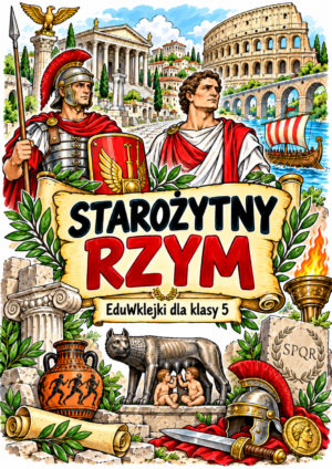 Starożytny Rzym_ plakat EduWklejki Historia klasa 5 – Starożytny Rzym