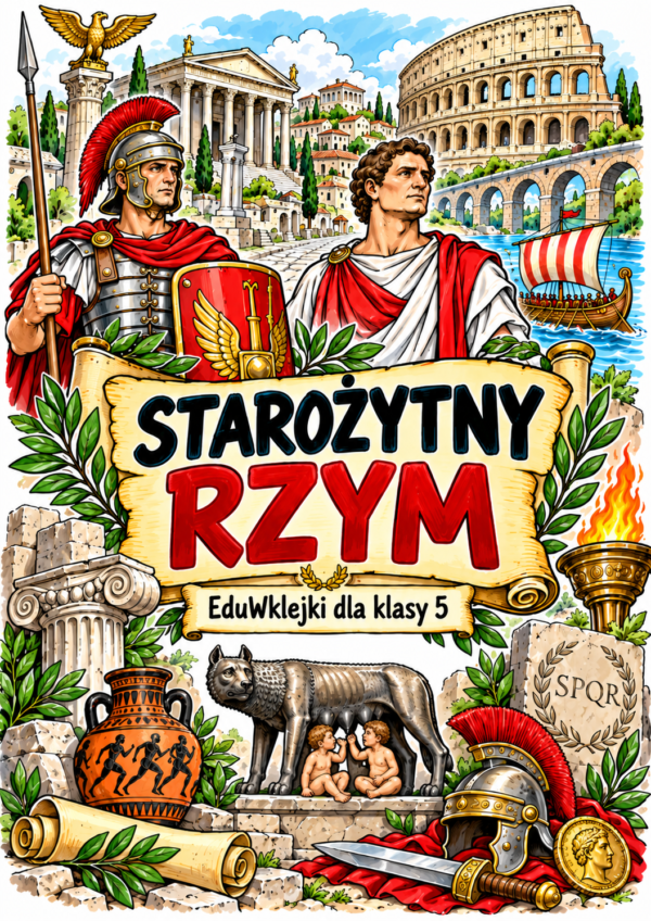 EduWklejki Historia klasa 5 – Starożytny Rzym