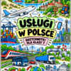 Usługi w Polsce – plakat